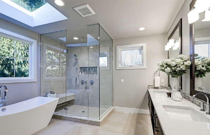 Vách tắm kính / Phòng xông hơi