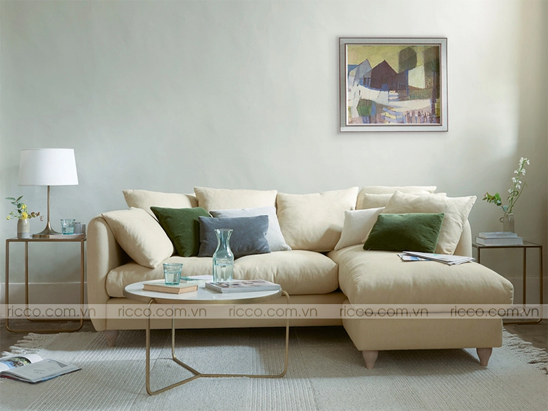 sofa văng cho phòng khách nhỏ